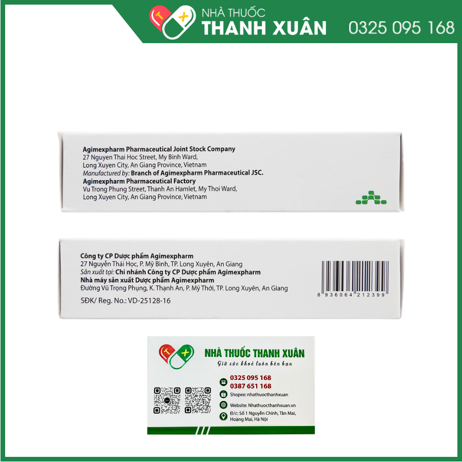 Thuốc Statinagi 10 Agimexpharm điều trị tăng cholesterol máu, giảm nguy cơ nhồi máu cơ tim